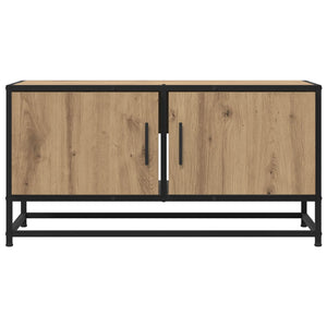 Ντουλάπι TV 80 x 34,5 x 40 εκ Artisan Δρυς Επεξεργασμένο Ξύλο - Pakobazaar