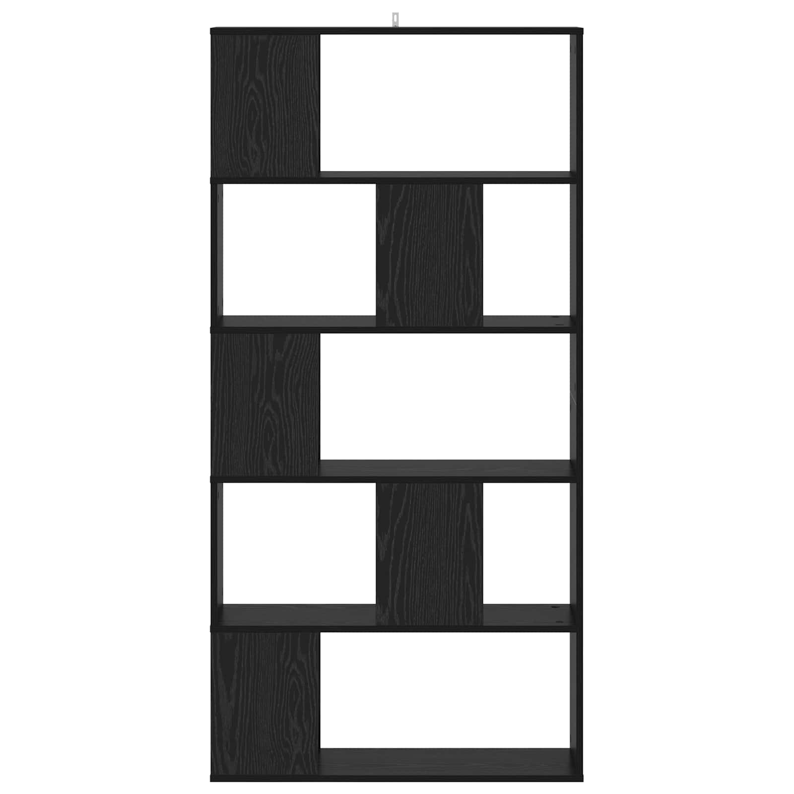 Βιβλιοθήκη Μαύρη δρυς 80,5 x 23,5 x 162,5 εκ. PB