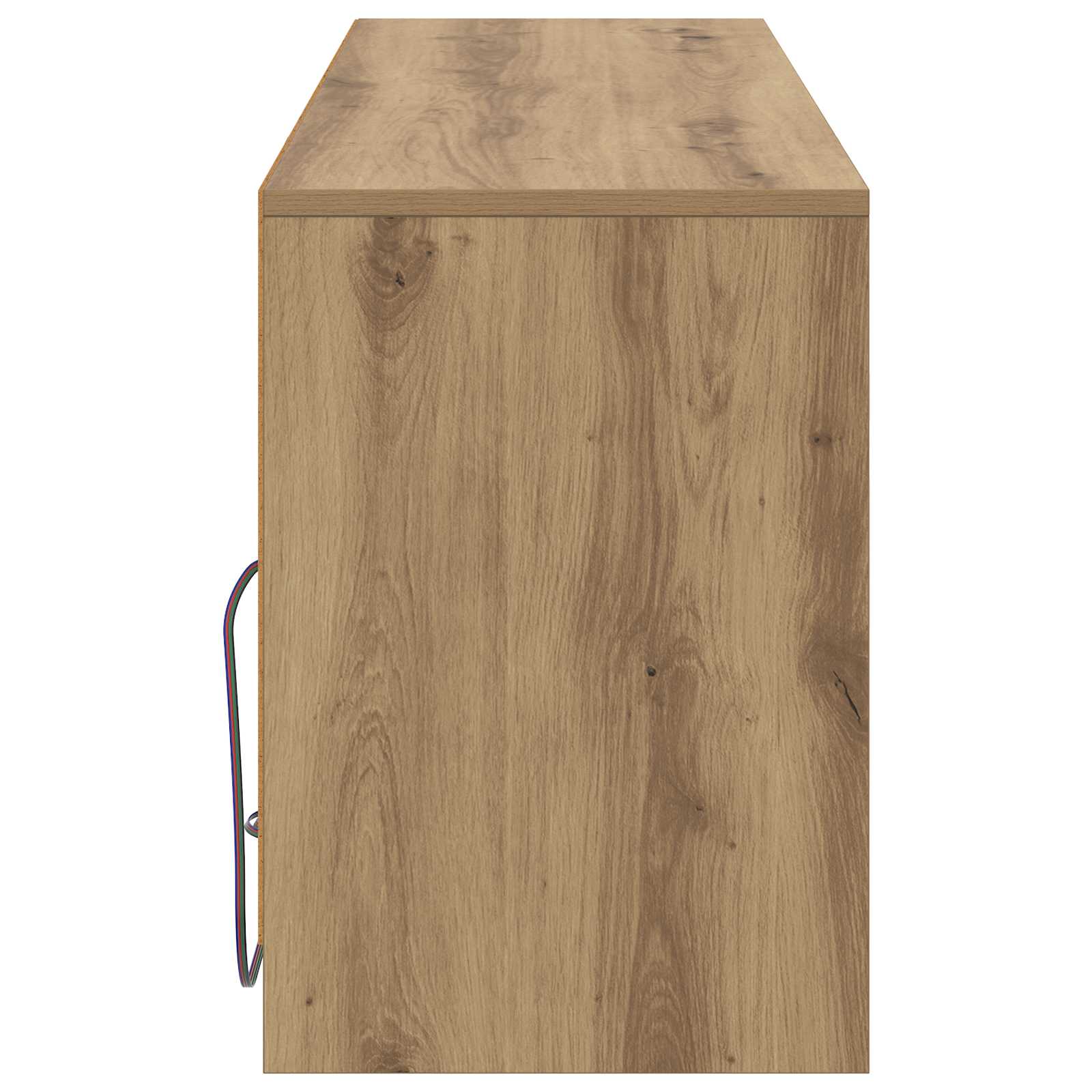 Ντουλάπι TV 100 x 34 x 50 εκ Artisan Δρυς Επεξεργασμένο Ξύλο - Pakobazaar