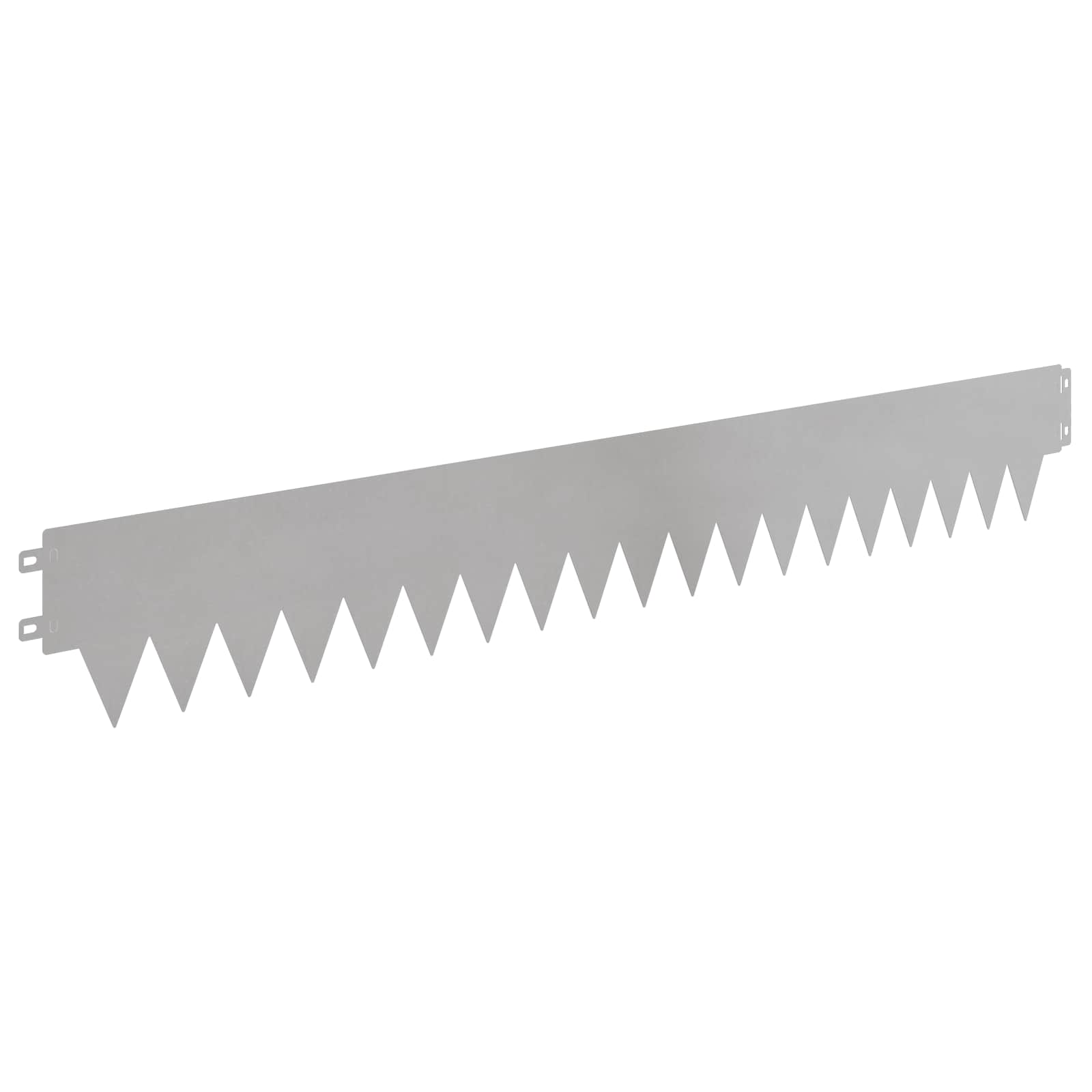 Περίγραμμα γκαζόν 50 pcs 103 x 15 εκ μέταλλο Ασημί