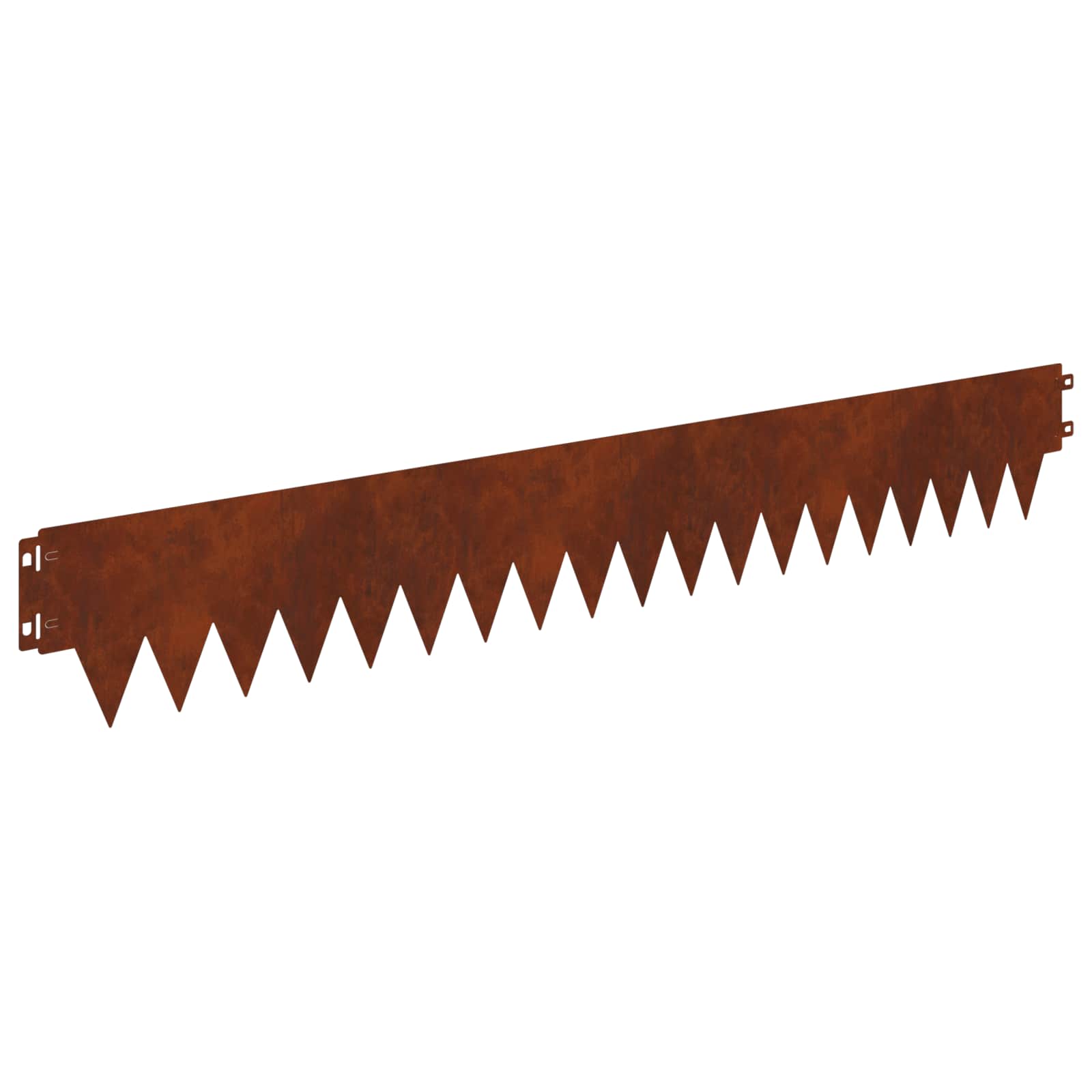 Περίγραμμα γκαζόν 10 pcs 103 x 15 εκ μέταλλο Σκ rusty