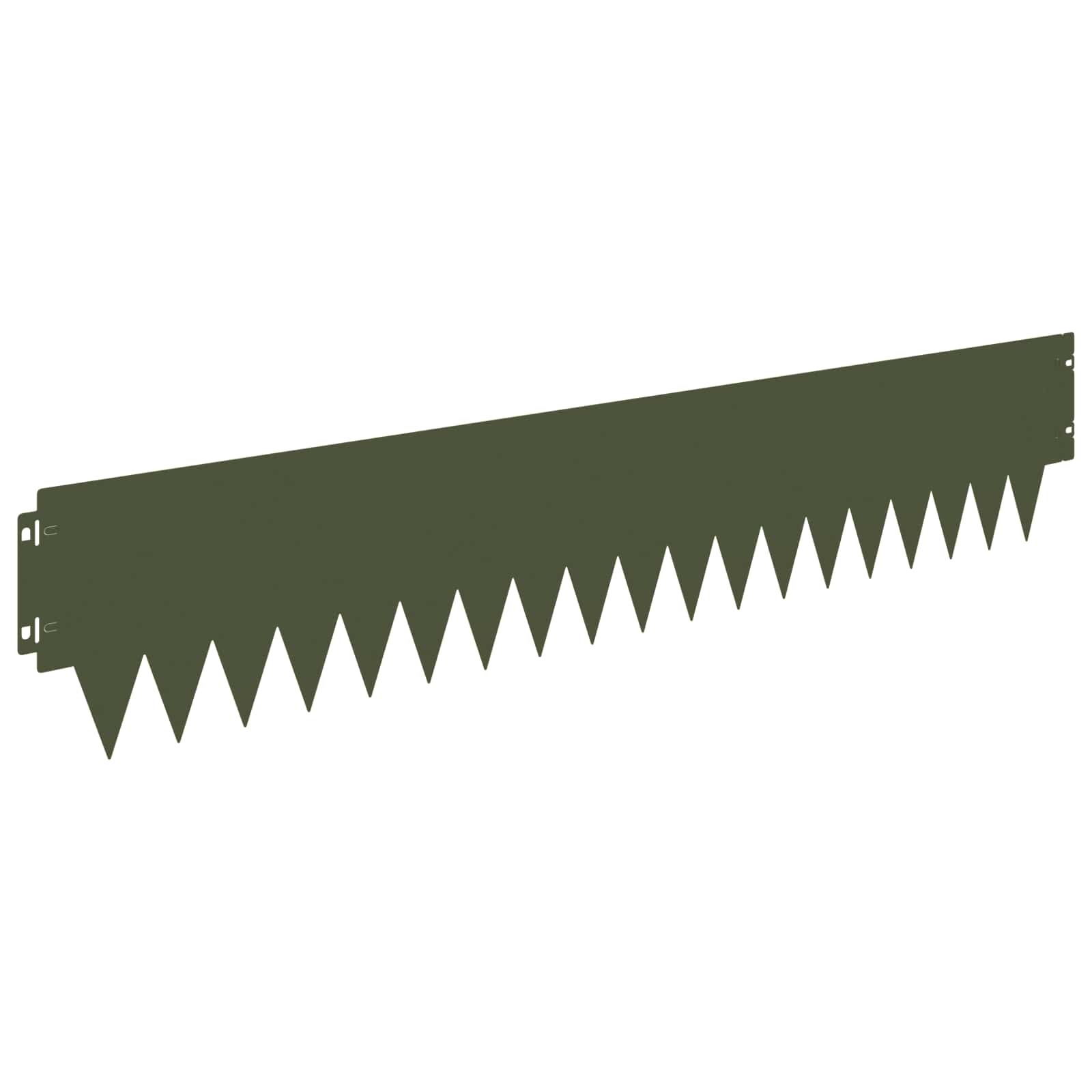 Περίγραμμα γκαζόν 30 pcs 103 x 20 εκ μέταλλο Λαδί