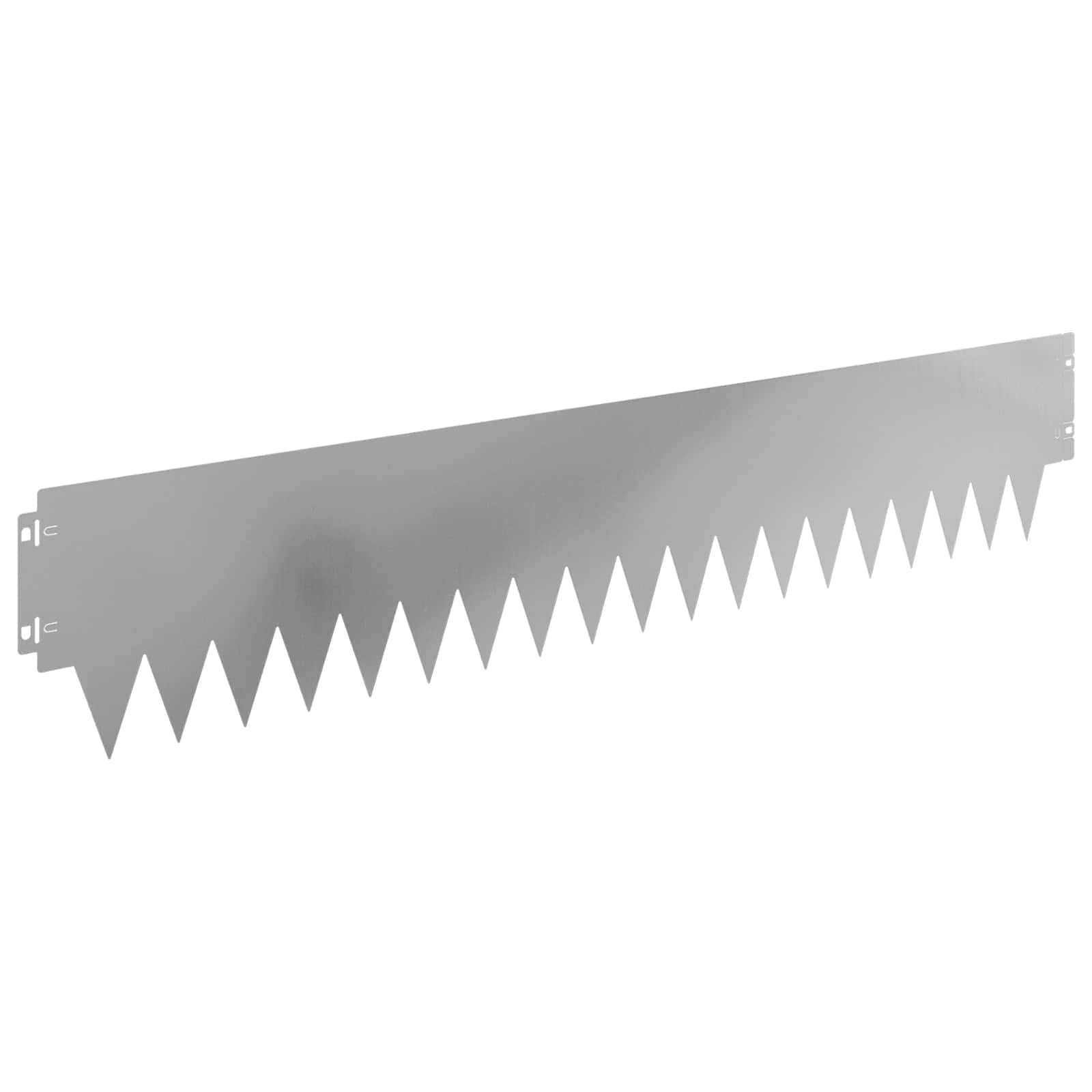 Περίγραμμα γκαζόν 20 pcs 103 x 20 εκ μέταλλο Ασημί