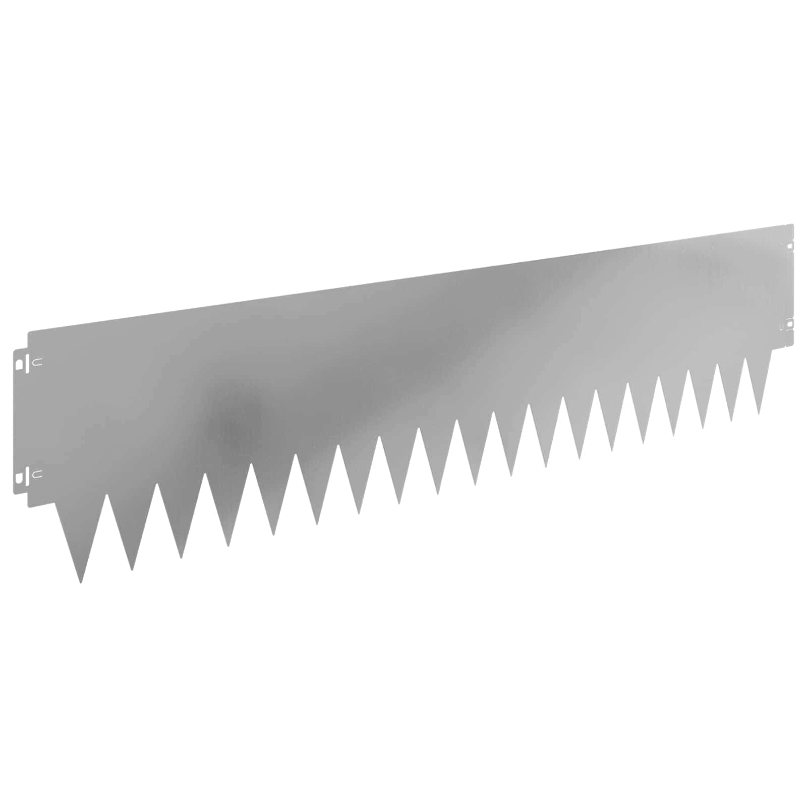 Περίγραμμα γκαζόν 10 pcs 103 x 25 εκ μέταλλο Ασημί