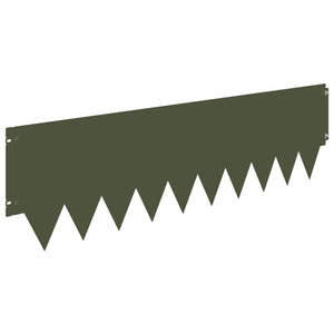 Περίγραμμα γκαζόν 20 pcs 103 x 30 εκ. μέταλλο Λαδί - Pakobazaar