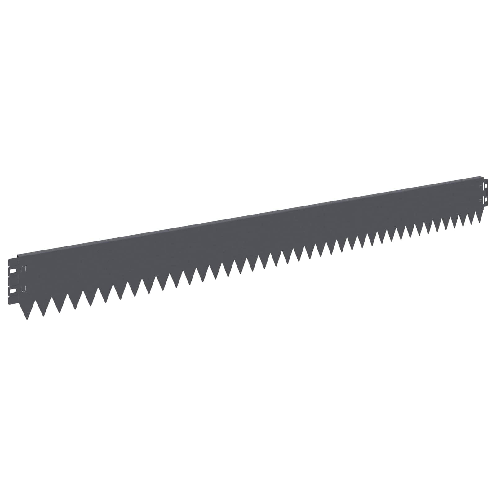 Περίγραμμα γκαζόν 20 pcs 103 x 10 εκ Ατσάλι Ανθρακί