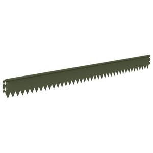 Περίγραμμα γκαζόν 50 pcs 103 x 10 εκ Ατσάλι Λαδί - Pakobazaar