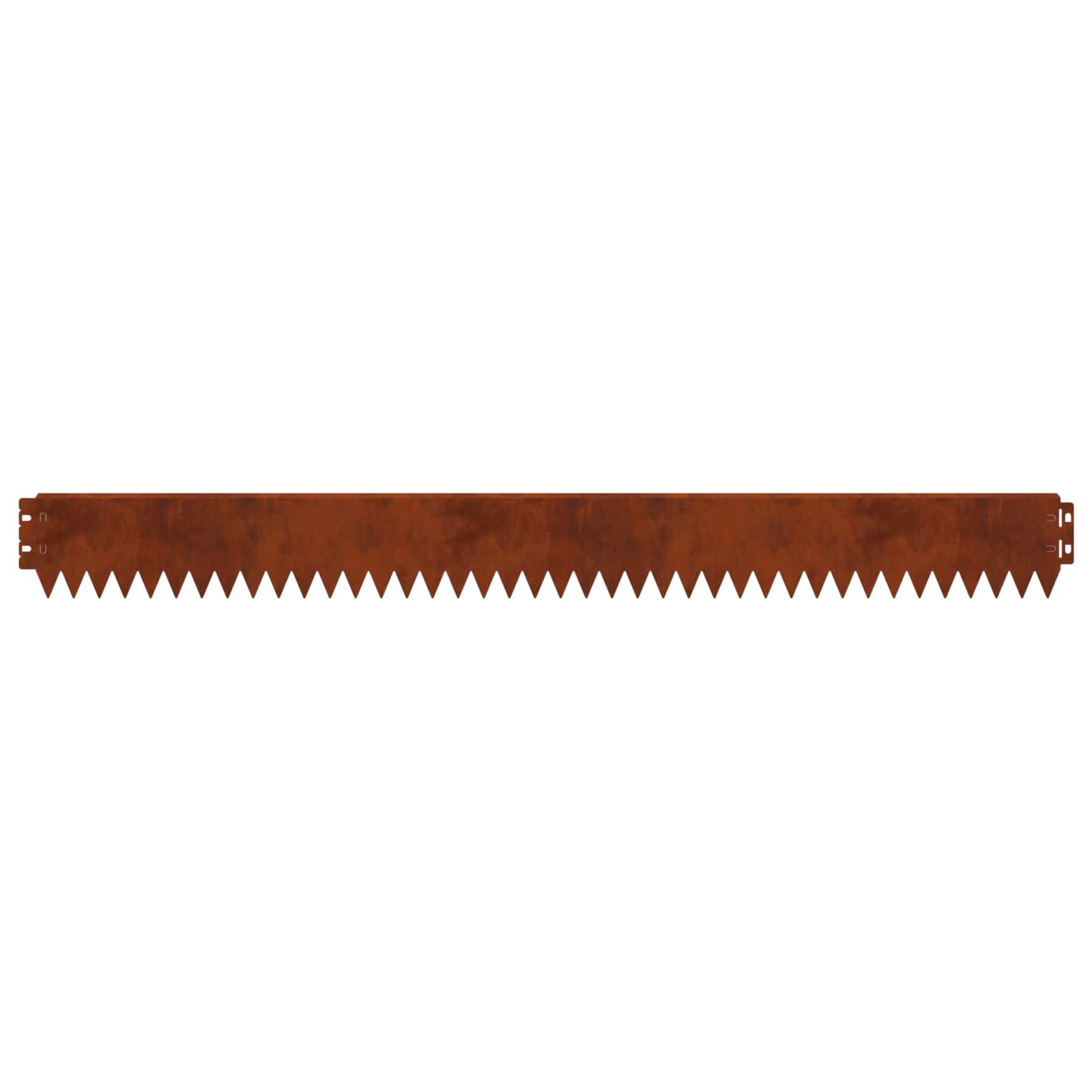 Περίγραμμα γκαζόν 30 pcs 103 x 10 εκ Ατσάλι Σκ rusty