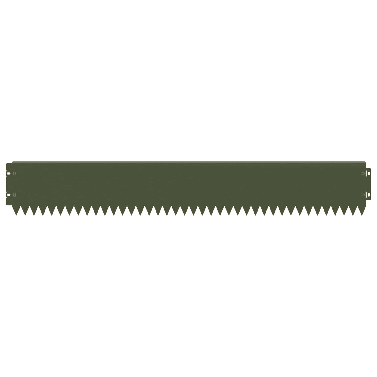Περίγραμμα γκαζόν 20 pcs 103 x 15 εκ Ατσάλι Λαδί