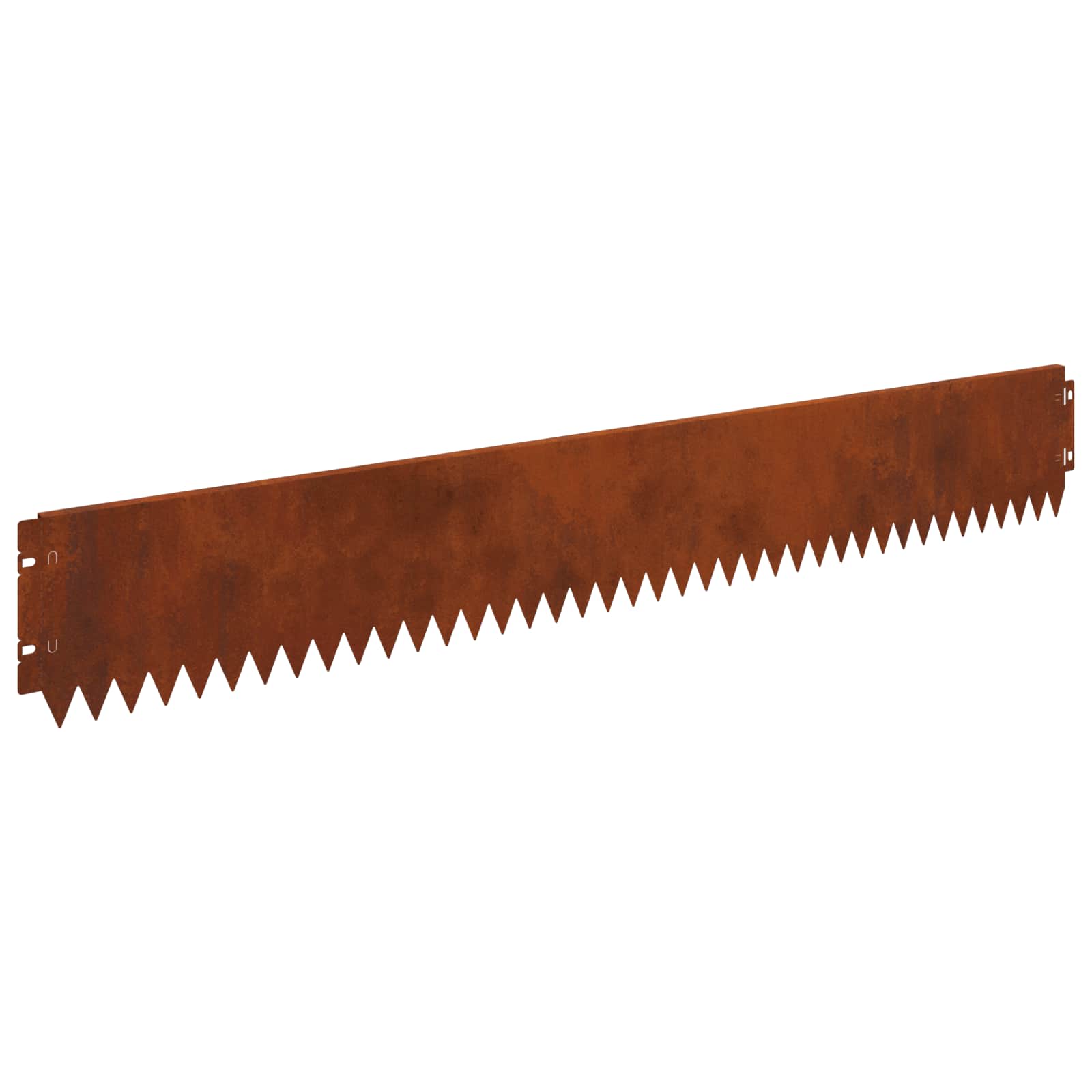 Περίγραμμα γκαζόν 20 pcs 103 x 15 εκ Ατσάλι Σκ rusty