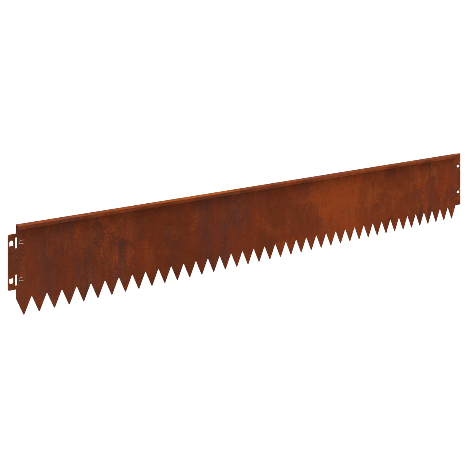 Περίγραμμα γκαζόν 30 pcs 103 x 15 εκ Ατσάλι Σκ rusty