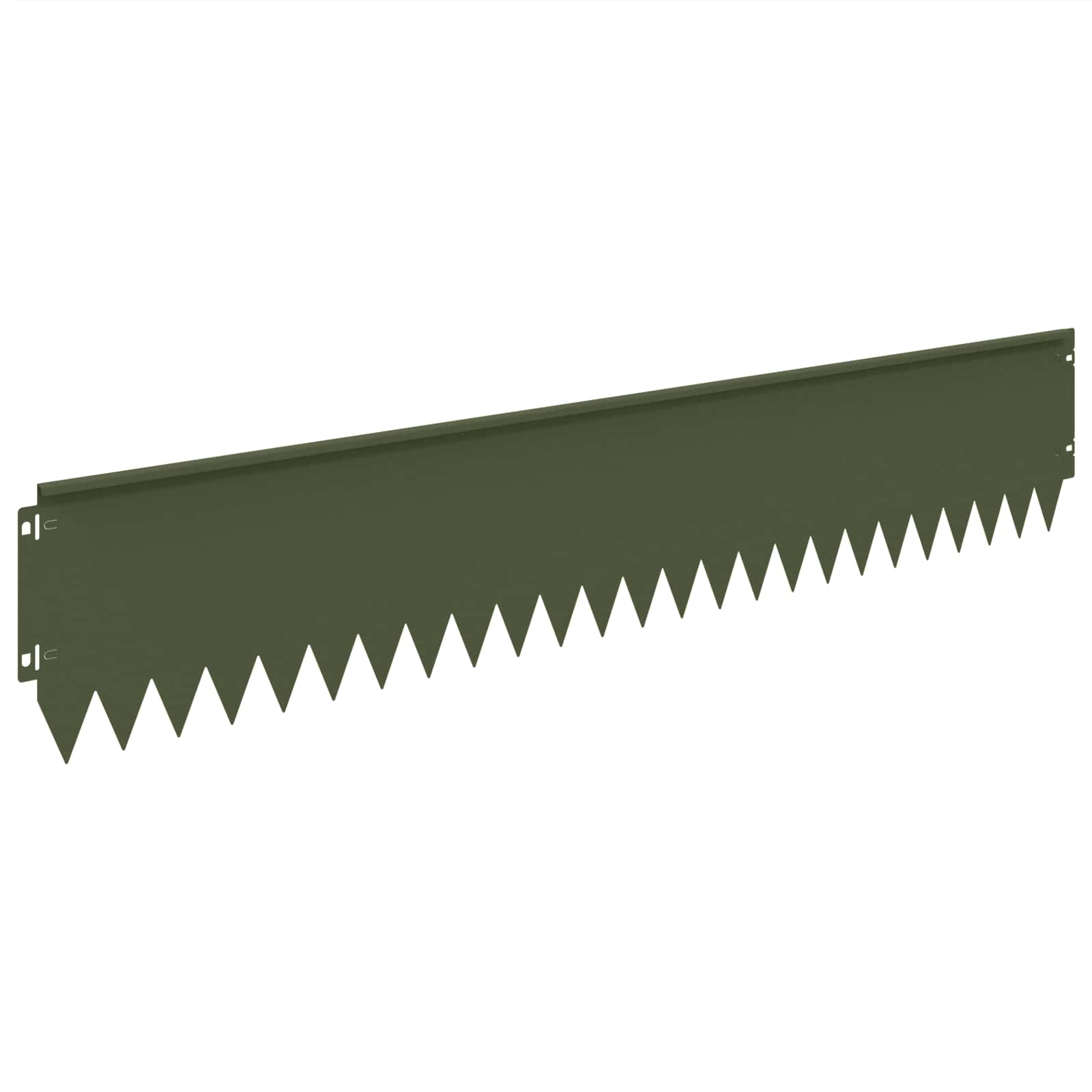 Περίγραμμα γκαζόν 10 pcs 103 x 20 εκ Ατσάλι Λαδί