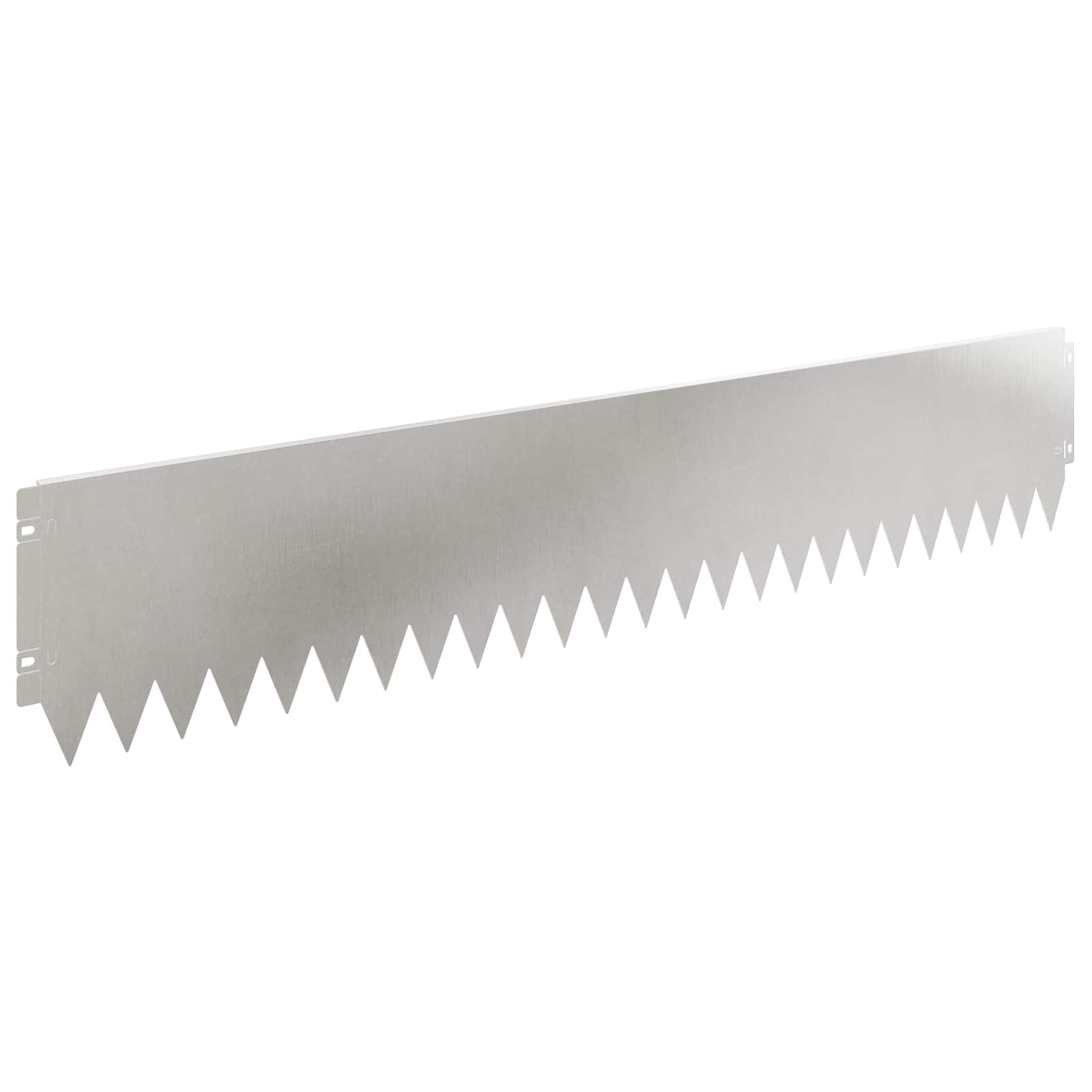 Περίγραμμα γκαζόν 30 pcs 103 x 20 εκ Ατσάλι Ασημί