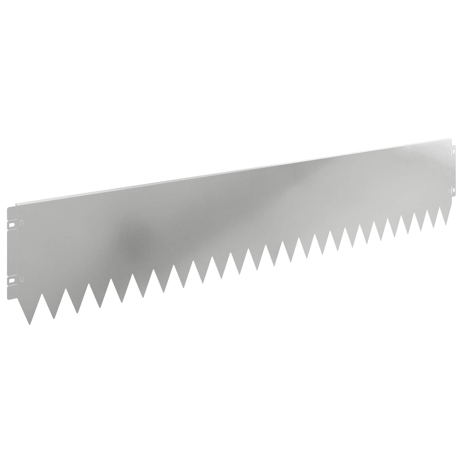 Περίγραμμα γκαζόν 30 pcs 103 x 20 εκ Ατσάλι Ασημί