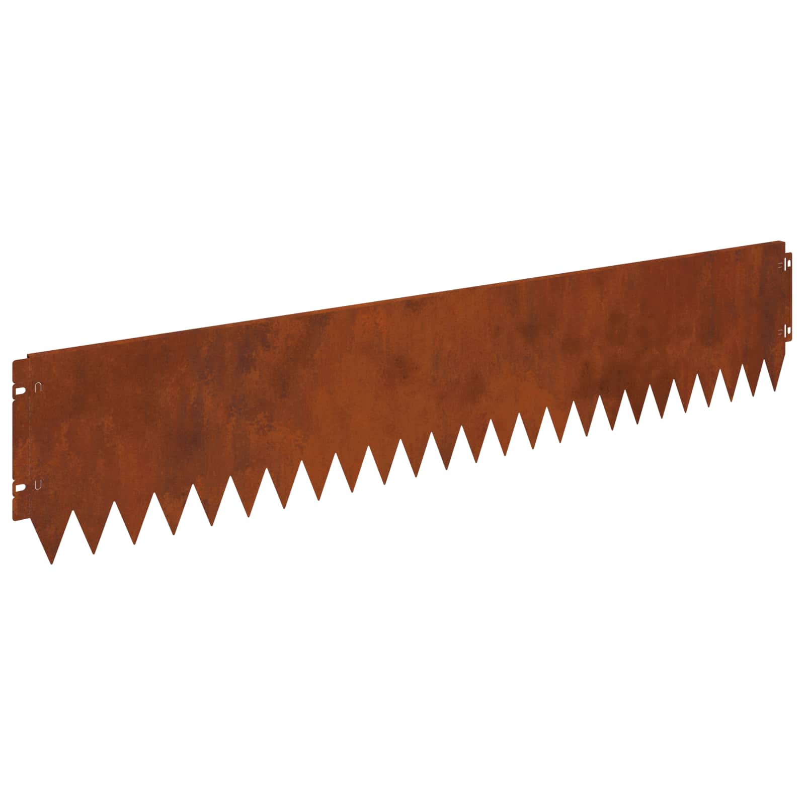 Περίγραμμα γκαζόν 20 pcs 103 x 20 εκ Ατσάλι Σκ rusty
