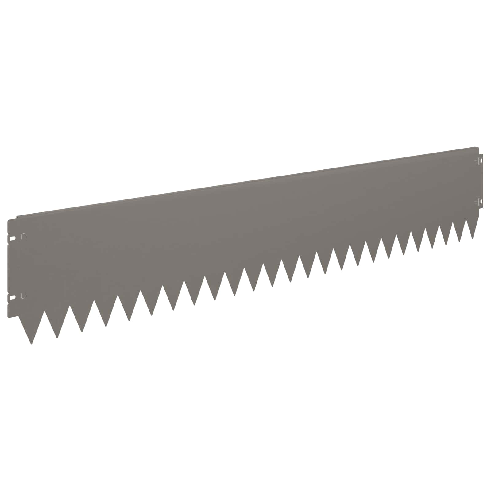 Περίγραμμα γκαζόν 20 pcs 103 x 20 εκ Ατσάλι Σκ rusty
