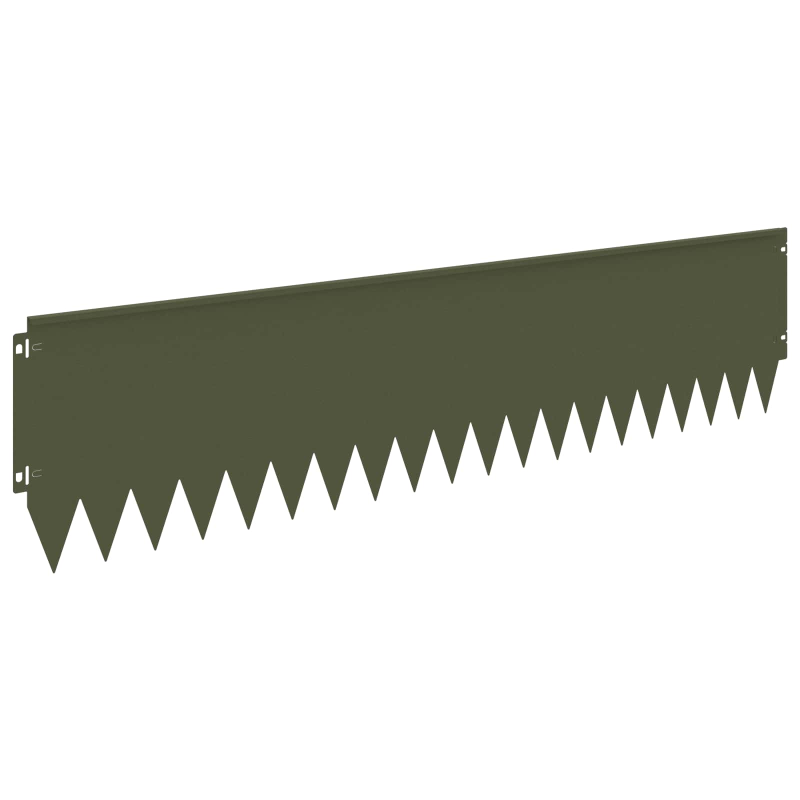 Περίγραμμα γκαζόν 10 pcs 103 x 25 εκ Ατσάλι Λαδί