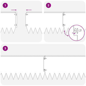 Περίγραμμα γκαζόν 10 pcs 103 x 25 εκ Ατσάλι Λαδί - Pakobazaar