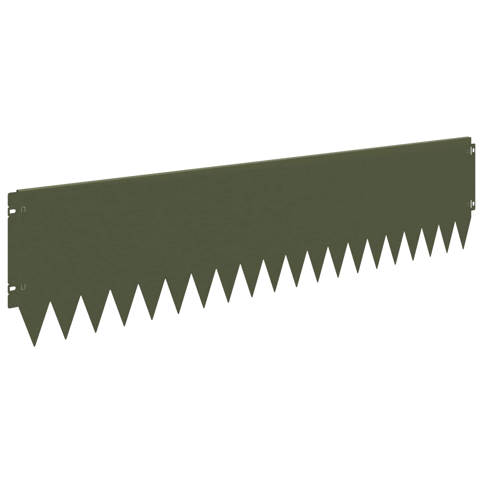 Περίγραμμα γκαζόν 20 pcs 103 x 25 εκ Ατσάλι Λαδί