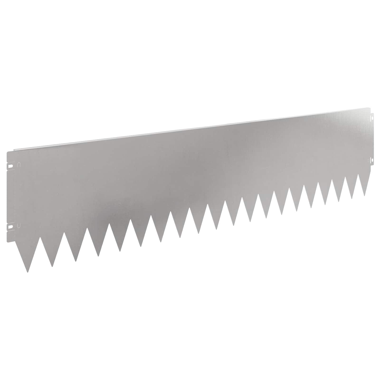 Περίγραμμα γκαζόν 10 pcs 103 x 25 εκ Ατσάλι Ασημί