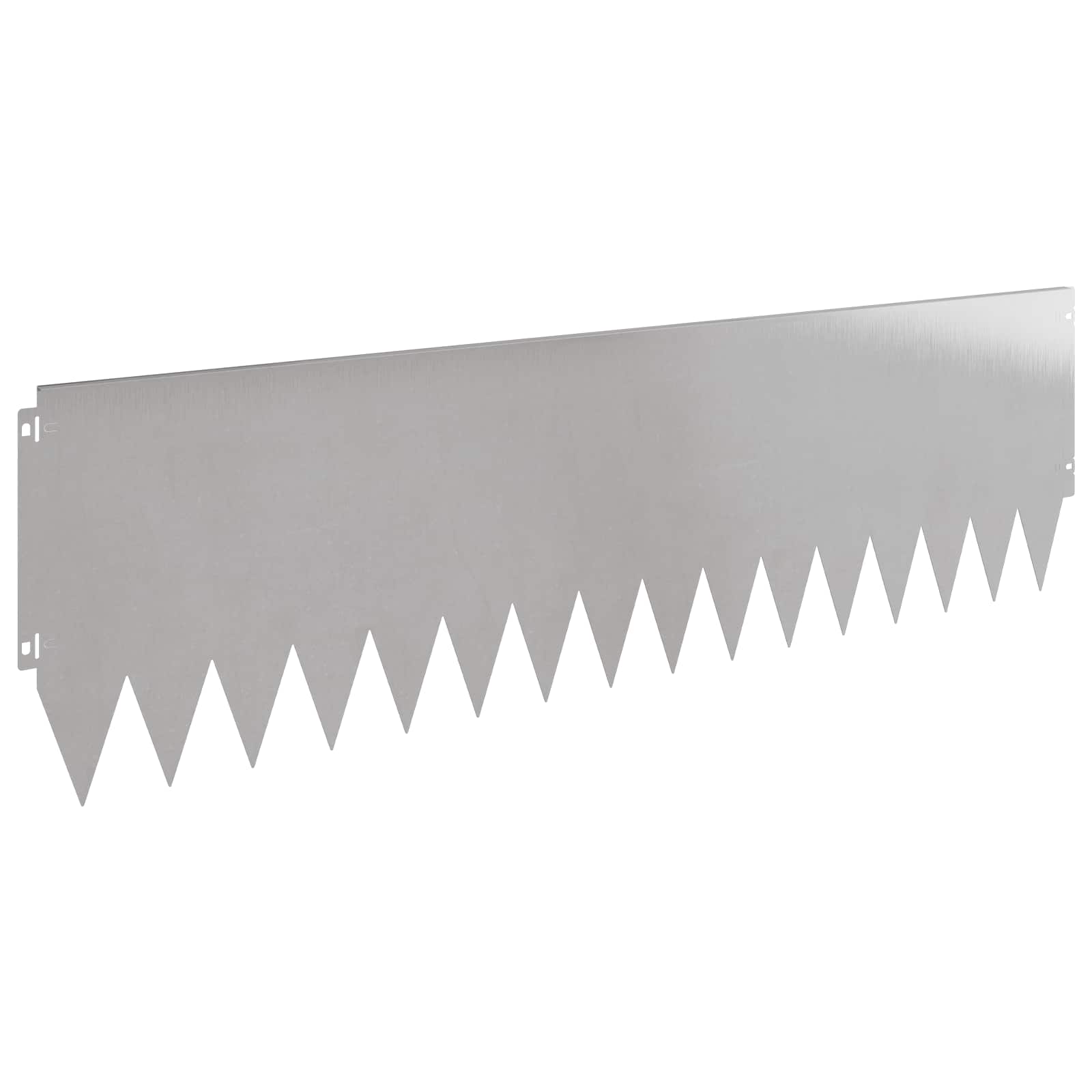 Περίγραμμα γκαζόν 10 pcs 103 x 30 εκατοστά Ατσάλι Ασημί