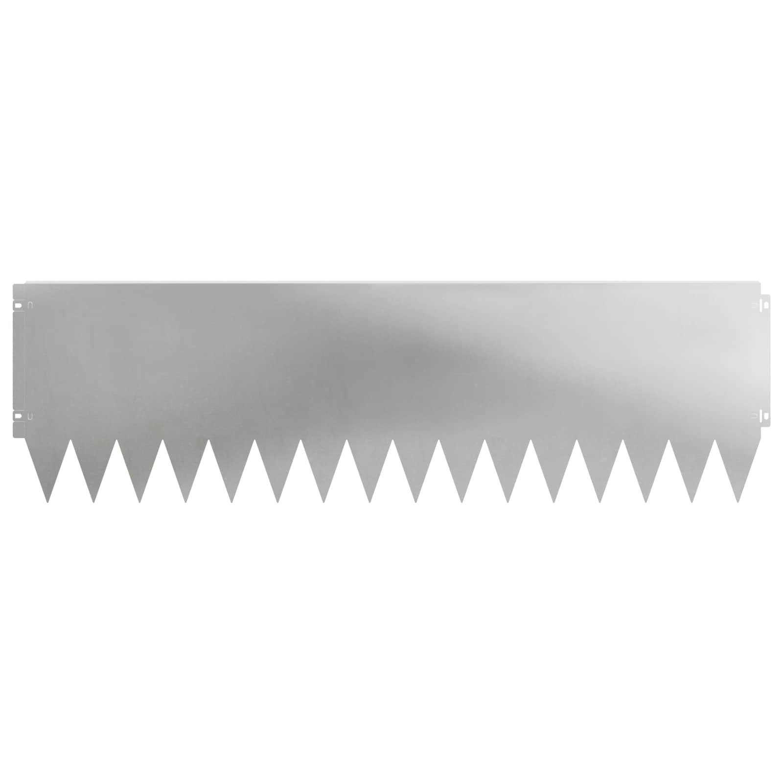 Περίγραμμα γκαζόν 10 pcs 103 x 30 εκατοστά Ατσάλι Ασημί