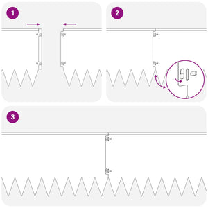 Περίγραμμα γκαζόν 20 pcs 103 x 30 εκατοστά Ατσάλι Ασημί - Pakobazaar