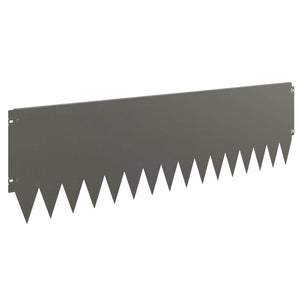 Περίγραμμα γκαζόν 10 pcs 103 x 30 εκατοστά Ατσάλι Σκ rusty - Pakobazaar