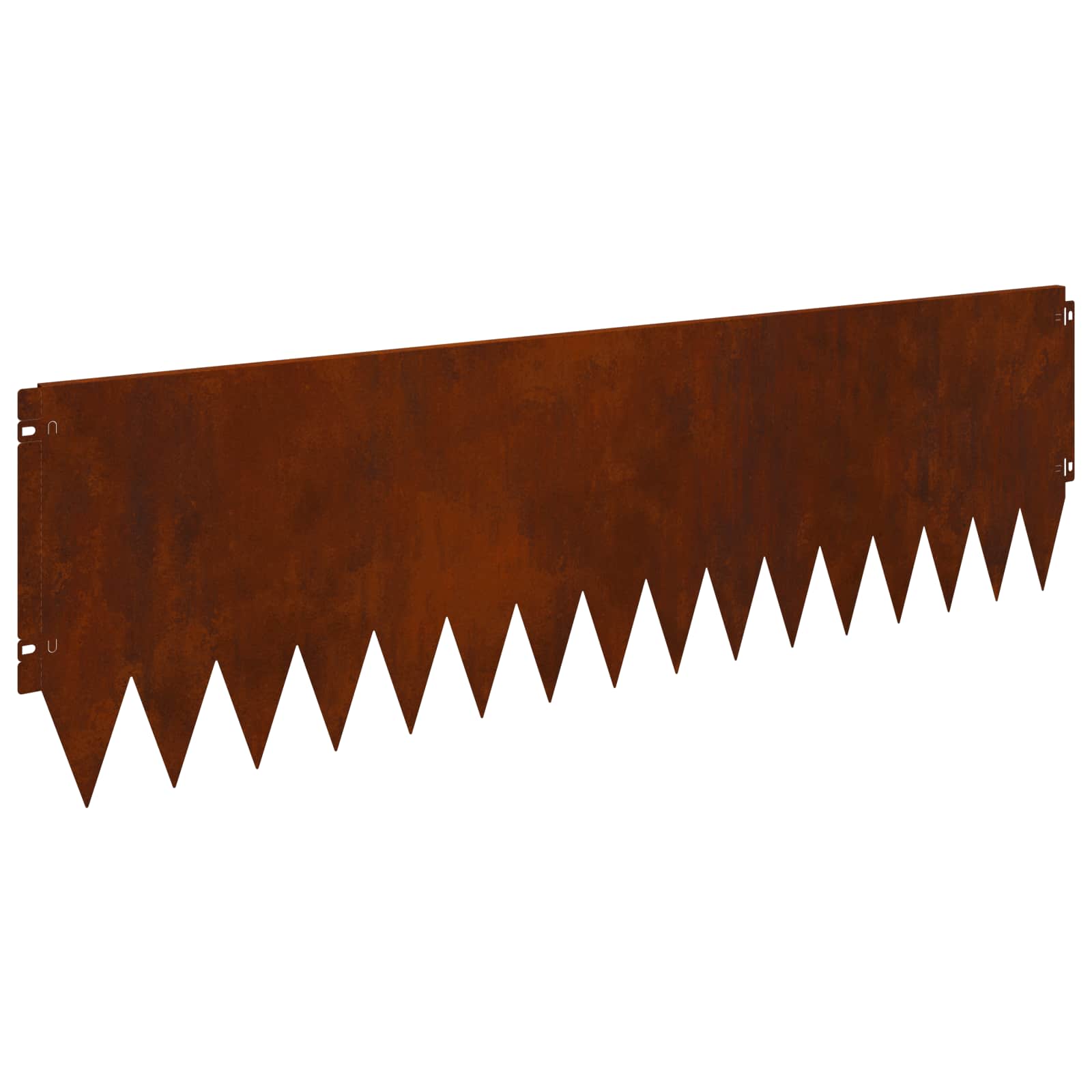 Περίγραμμα γκαζόν 20 pcs 103 x 30 εκατοστά Ατσάλι Σκ rusty