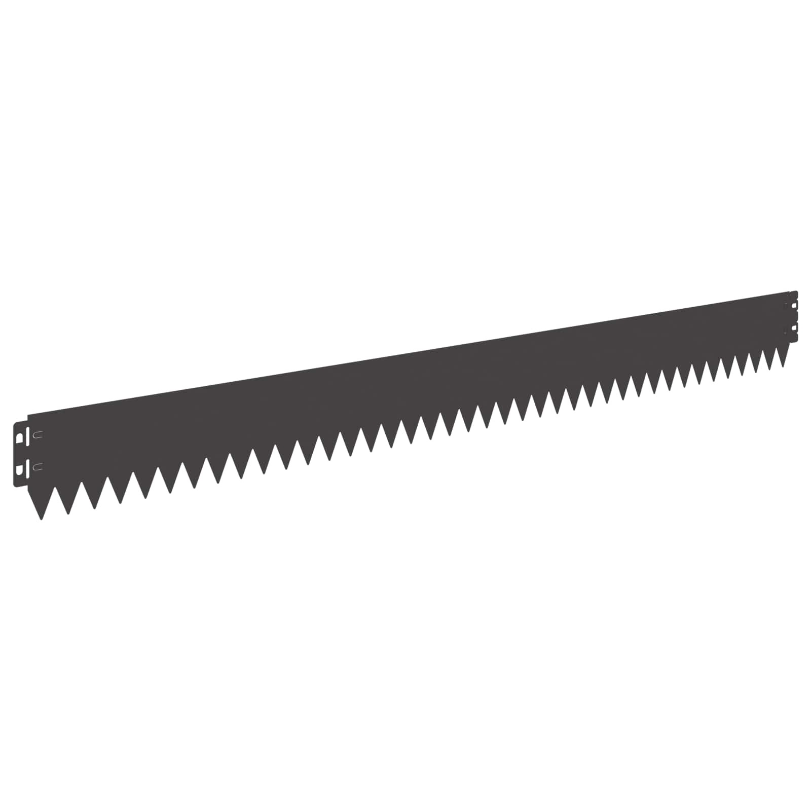Περίγραμμα γκαζόν 20 pcs 103 x 10 εκ Ατσάλι Μαύρο