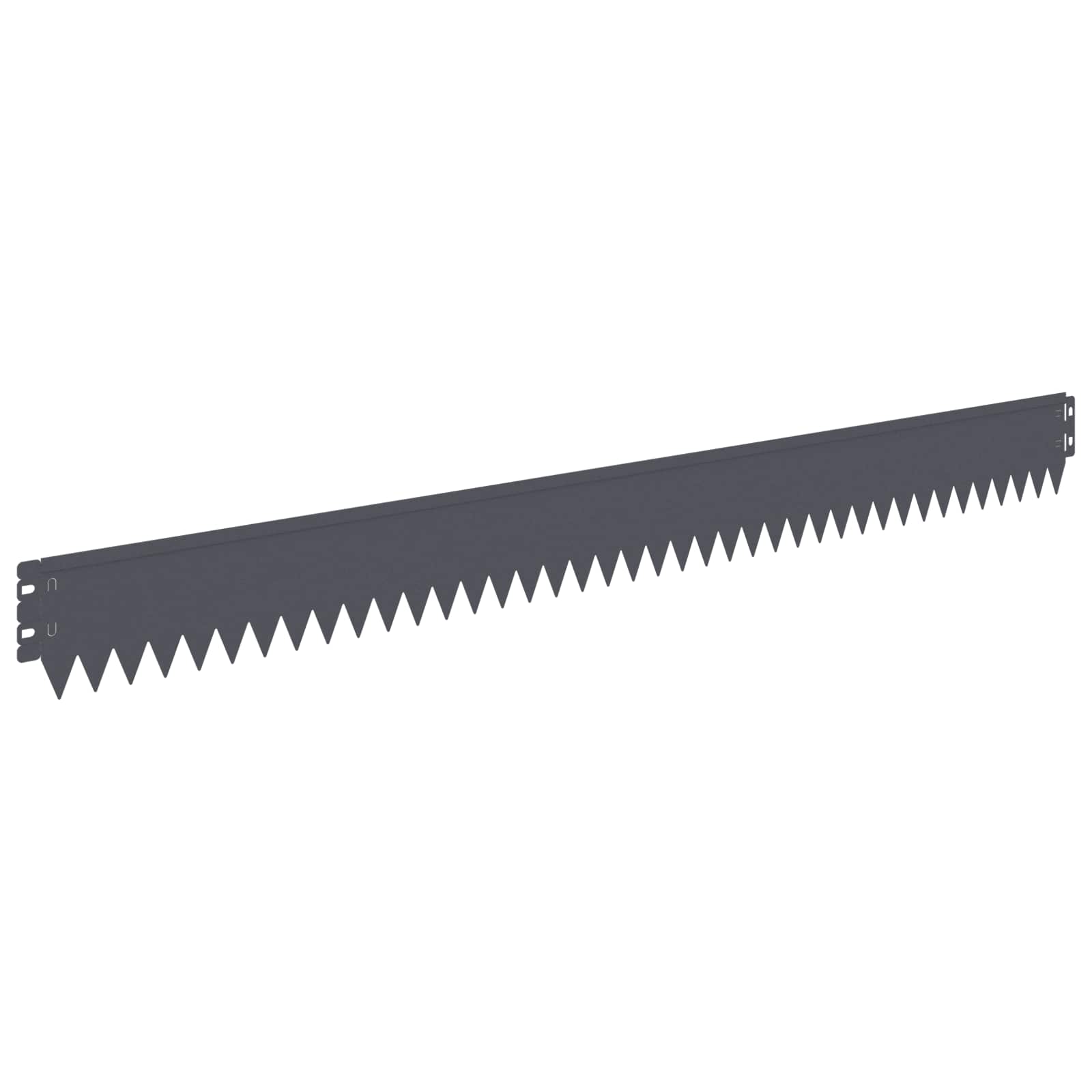 Περίγραμμα γκαζόν 20 pcs 103 x 10 εκ Ατσάλι Ανθρακί