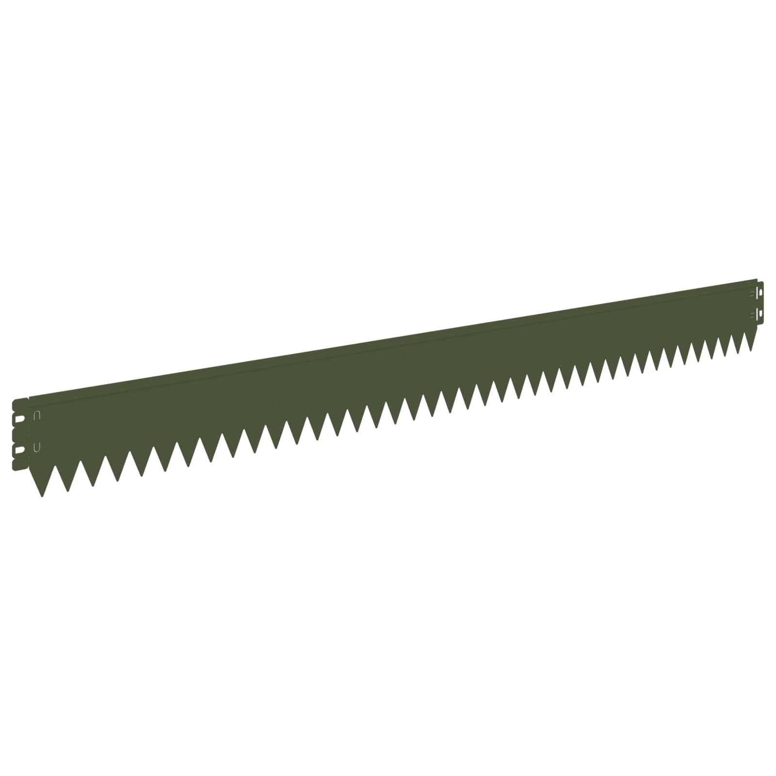 Περίγραμμα γκαζόν 30 pcs 103 x 10 εκ Ατσάλι Λαδί