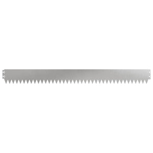 Περίγραμμα γκαζόν 10 pcs 103 x 10 εκ Ατσάλι Ασημί - Pakobazaar