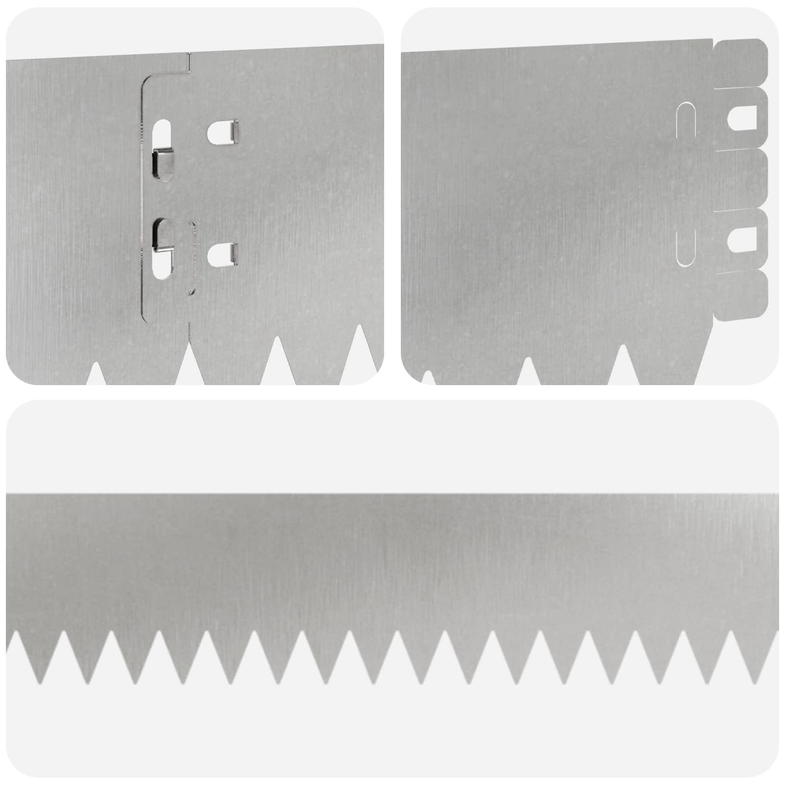 Περίγραμμα γκαζόν 20 pcs 103 x 10 εκ Ατσάλι Ασημί