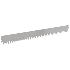 Περίγραμμα γκαζόν 20 pcs 103 x 10 εκ Ατσάλι Ασημί - Pakobazaar