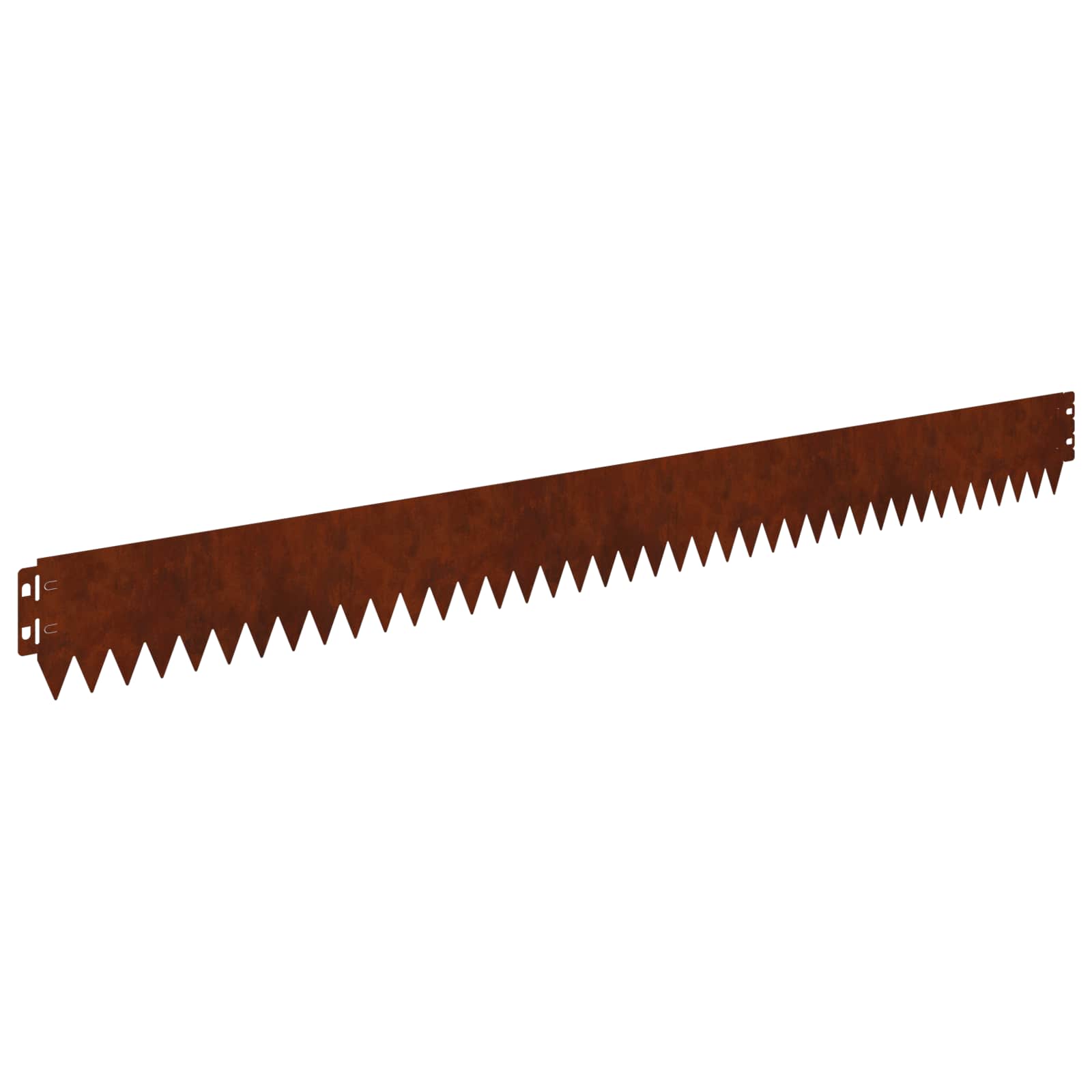 Περίγραμμα γκαζόν 30 pcs 103 x 10 εκ Ατσάλι Σκ rusty