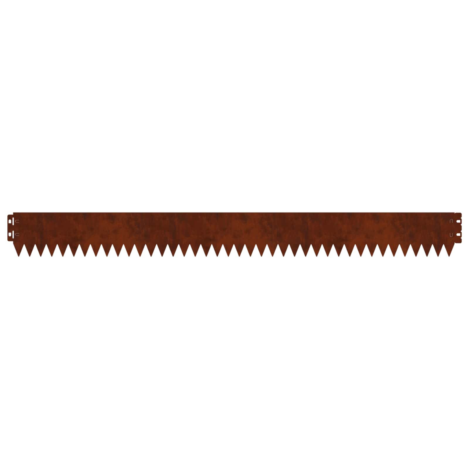 Περίγραμμα γκαζόν 30 pcs 103 x 10 εκ Ατσάλι Σκ rusty