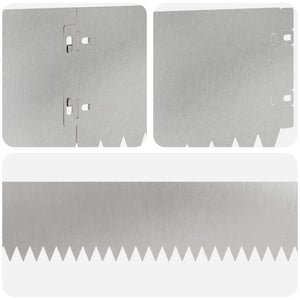 Περίγραμμα γκαζόν 10 pcs 103 x 15 εκ Ατσάλι Ασημί - Pakobazaar