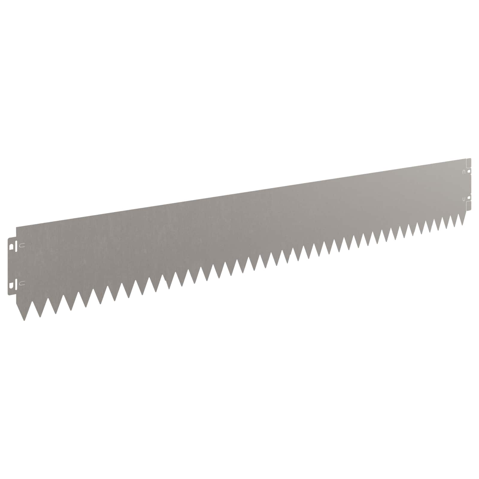 Περίγραμμα γκαζόν 10 pcs 103 x 15 εκ Ατσάλι Σκ rusty