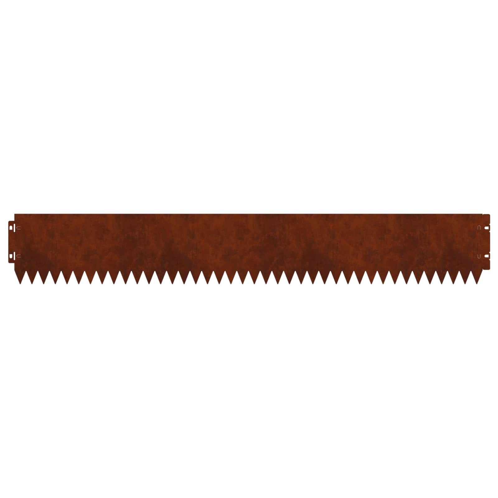 Περίγραμμα γκαζόν 20 pcs 103 x 15 εκ Ατσάλι Σκ rusty