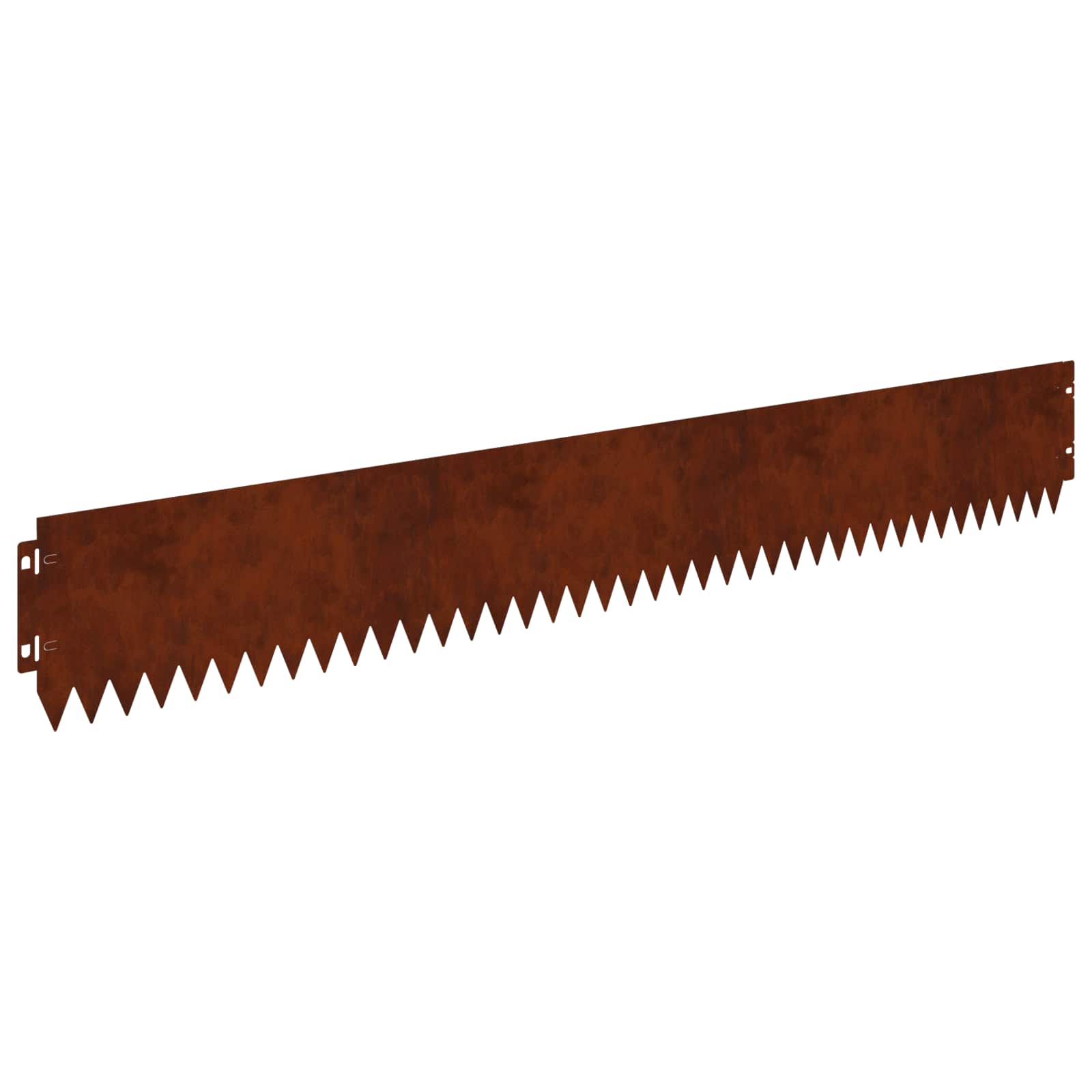 Περίγραμμα γκαζόν 30 pcs 103 x 15 εκ Ατσάλι Σκ rusty