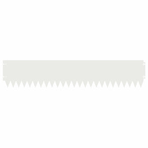 Περίγραμμα γκαζόν 10 pcs 103 x 20 εκ Ατσάλι Λευκό - Pakobazaar