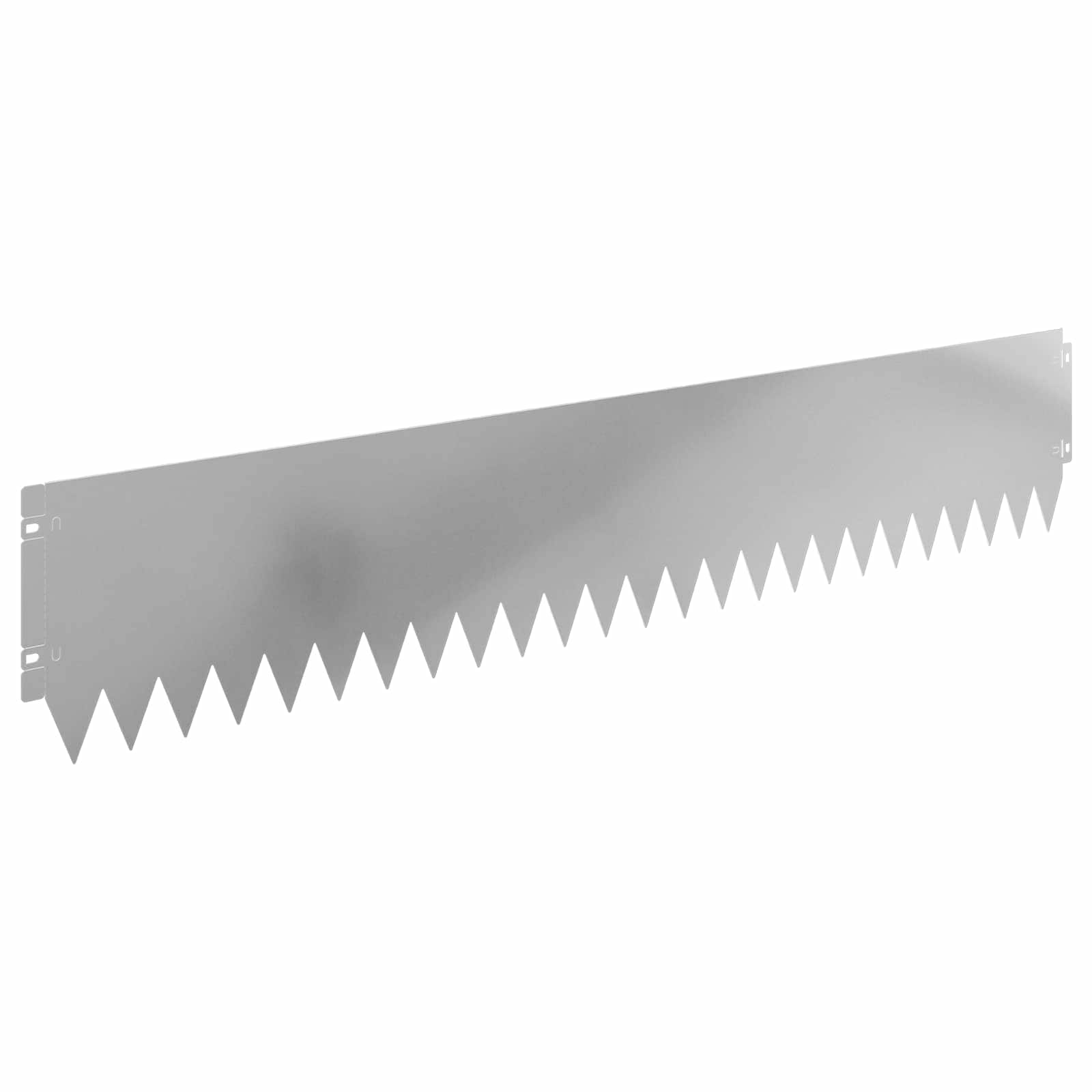 Περίγραμμα γκαζόν 10 pcs 103 x 20 εκ Ατσάλι Ασημί