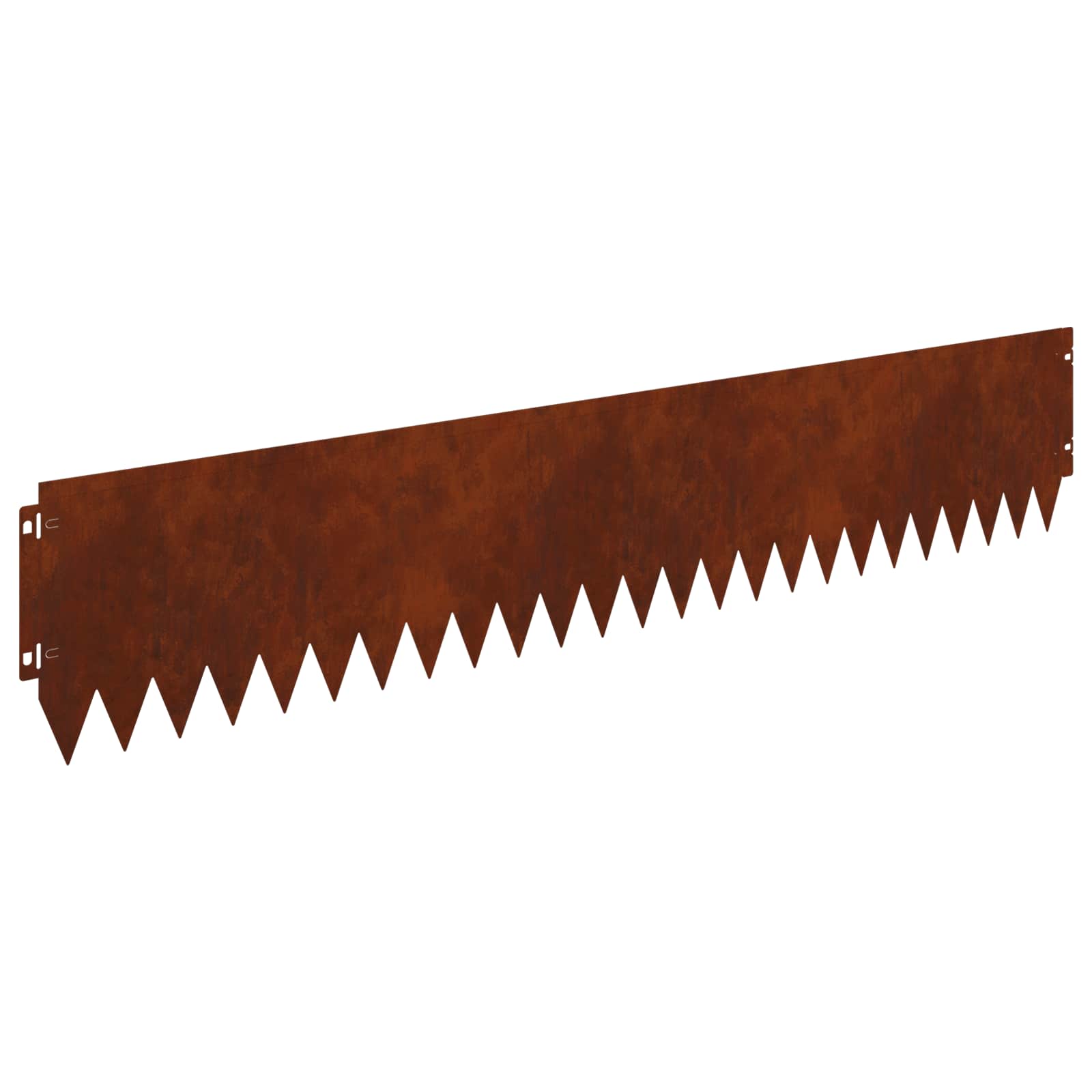 Περίγραμμα γκαζόν 20 pcs 103 x 20 εκ Ατσάλι Σκ rusty