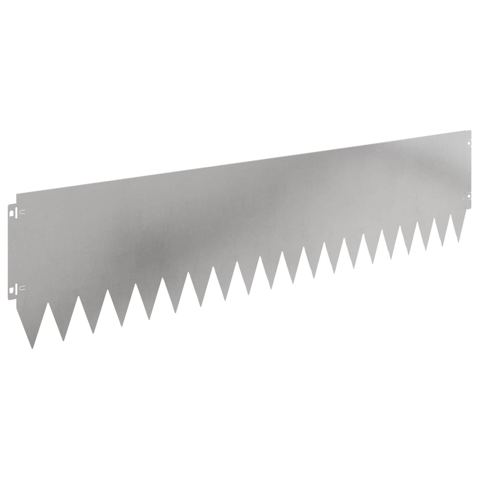 Περίγραμμα γκαζόν 10 pcs 103 x 25 εκ Ατσάλι Ασημί