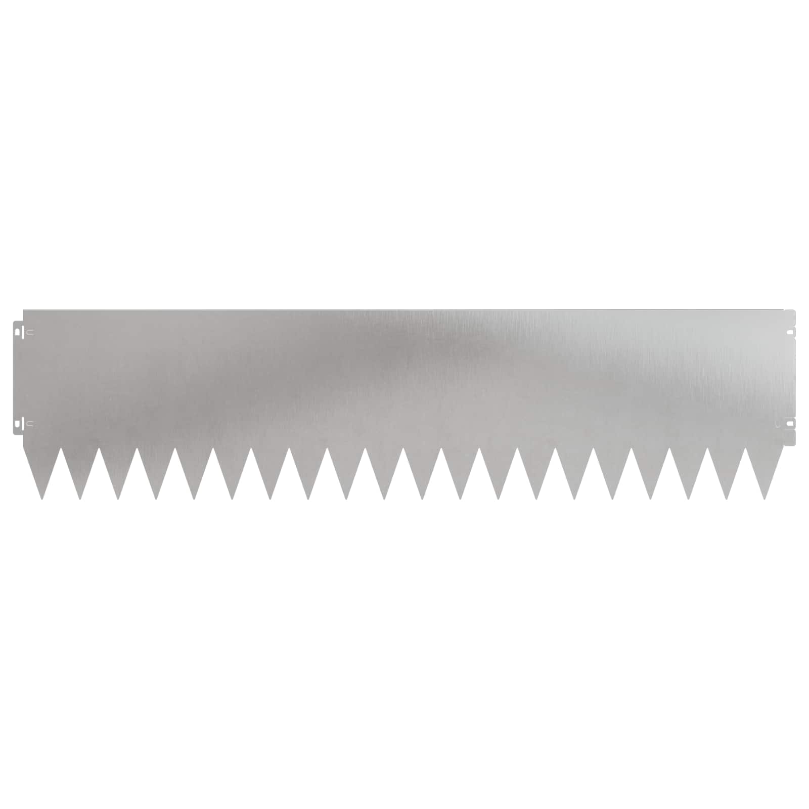 Περίγραμμα γκαζόν 10 pcs 103 x 25 εκ Ατσάλι Ασημί