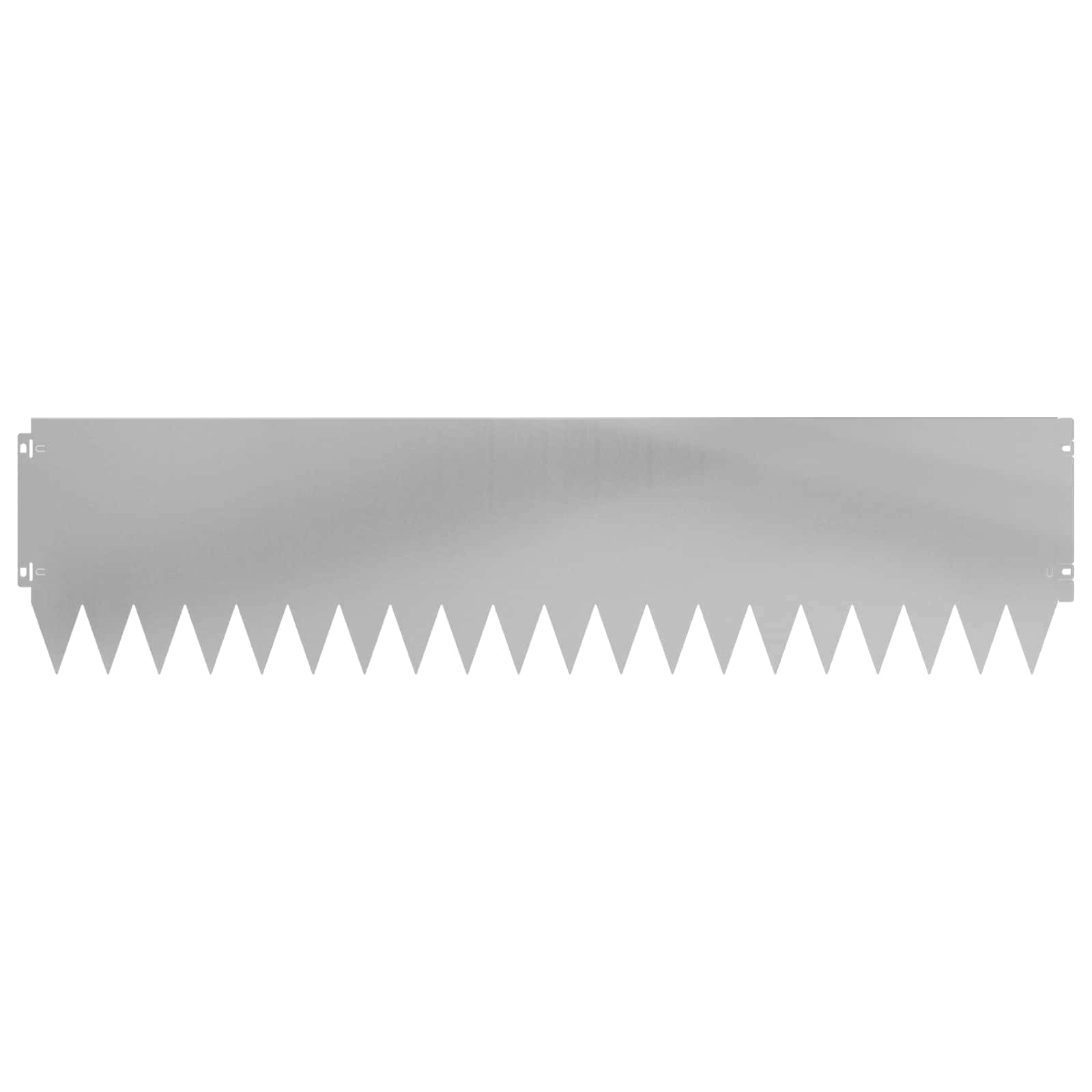 Περίγραμμα γκαζόν 20 pcs 103 x 25 εκ Ατσάλι Ασημί