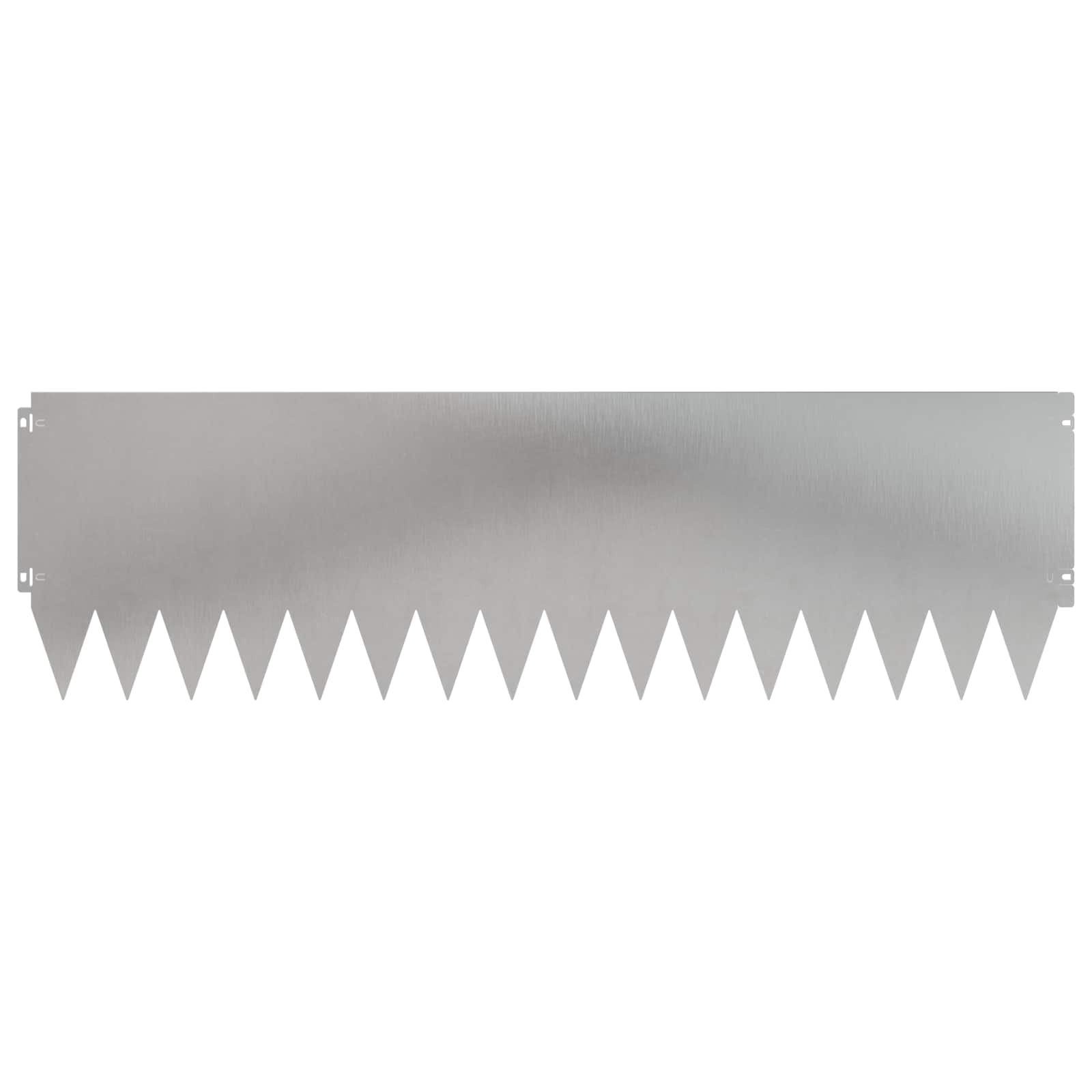 Περίγραμμα γκαζόν 10 pcs 103 x 30 εκατοστά Ατσάλι Ασημί