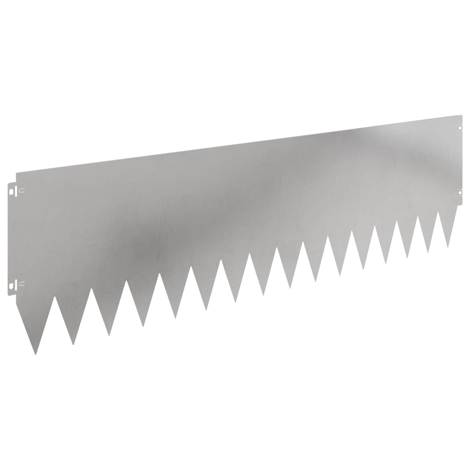 Περίγραμμα γκαζόν 20 pcs 103 x 30 εκατοστά Ατσάλι Ασημί