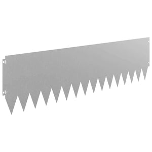 Περίγραμμα γκαζόν 10 pcs 103 x 30 εκατοστά Ατσάλι Σκ rusty - Pakobazaar